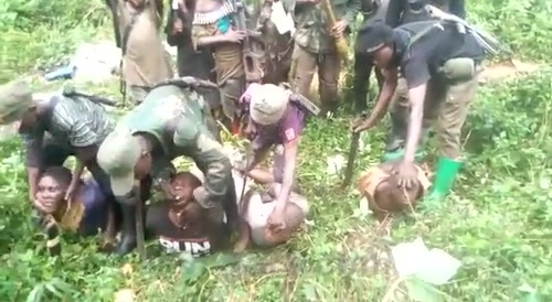 Quadruple Throats Slit