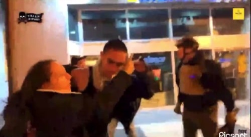 Antifa Thugs get Their Azz Beateb by Proud Boys