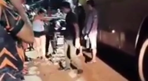 Rude Man Won't Wave To Camera