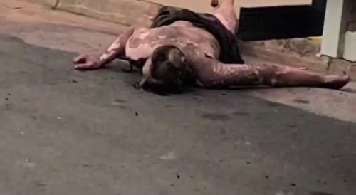 He was electrocuted