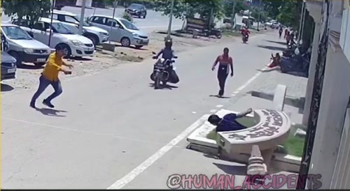 Tourist accident