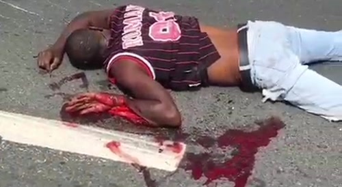 Dude is having a really bad day