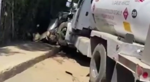 Angry Gas Truck Mows People