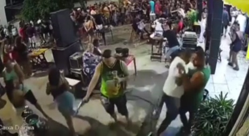 Drunk idiot got out the gun