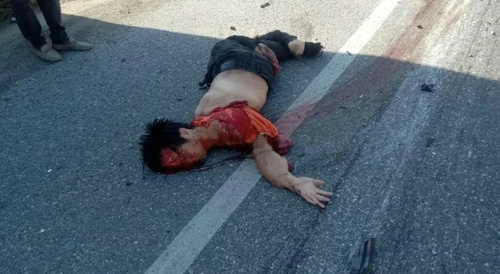 Sexy Biker Loved To Pieces (pix)