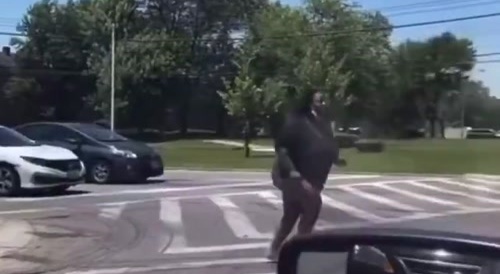 Buffalo Ratchet Crashes into car - hope Car is OK.