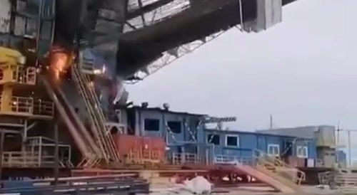 Oil rig collapse.