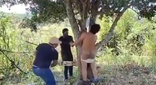 Cartel punishing thief