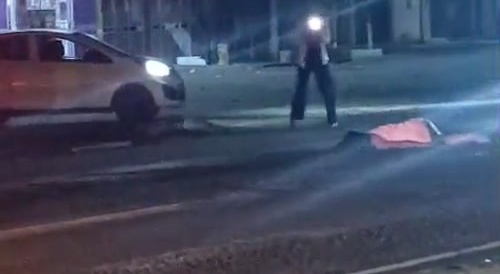 truck runs over girl