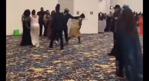 "Upper Class Ratchets" Fight at Elegant Event