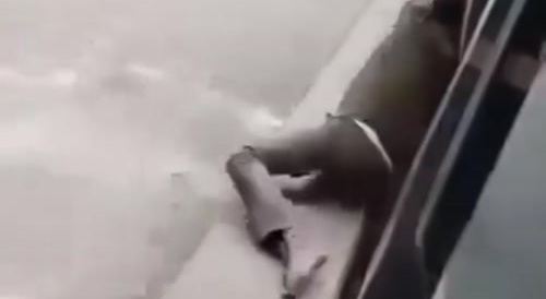 He deserve that (another angle)