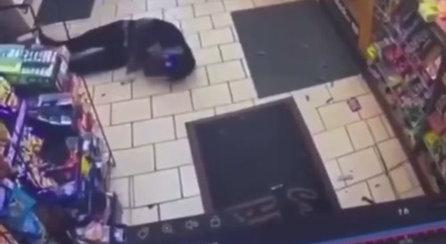 Cold Blooded Murder Caught at Ghetto Liquour Store