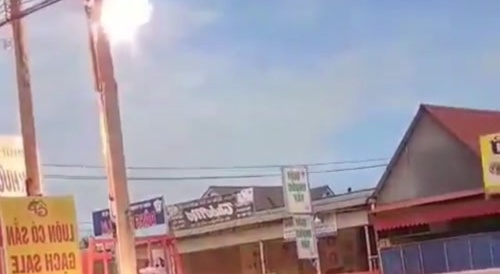 Electrocuted during work