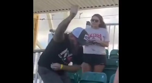 Black cop beat the Breaks off White boy