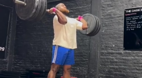 Heavy lifter break bones