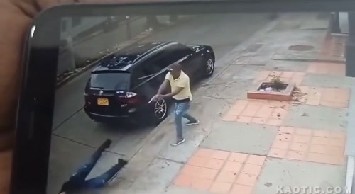 Man shot during robbery