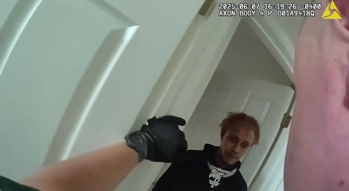 Man with Schizophrenia slashes an officer.