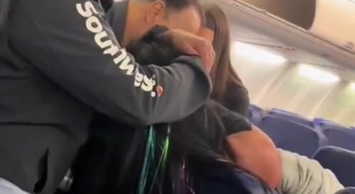 Drunk Karen Goes on an Airplane Rage