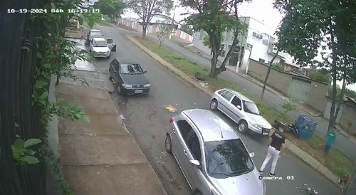 Road Run Over By Drunk Motorcyclist