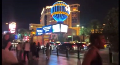Shooting in Vegas Caught on Live Stream