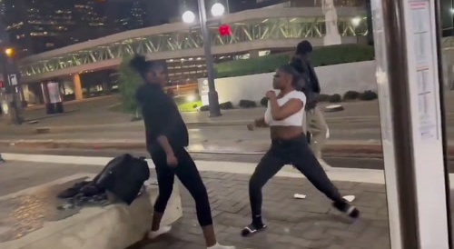 She Had No Chance!