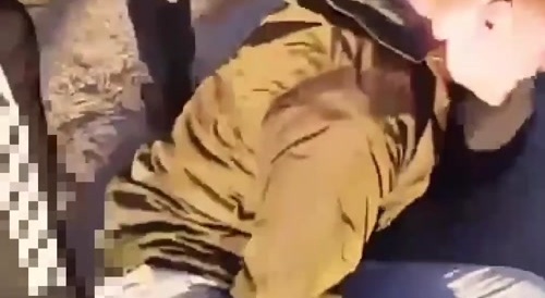 French neo-nazi Josselin Hecht gets beaten up