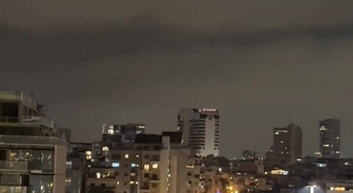 The 5th Iranian ballistic missile wave that targeted Haifa.