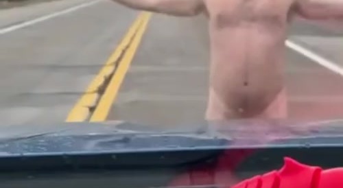Naked Man Insurance Scam - 404 error looking for attention?
