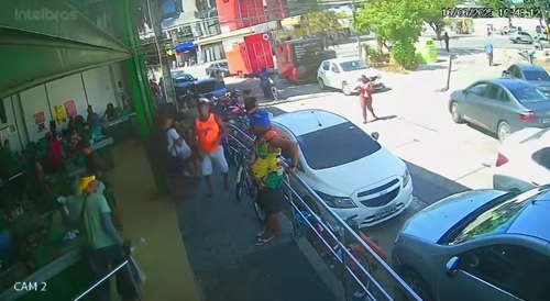 Man randomly drops dead