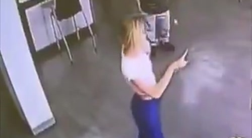 Tranny Assaulted After Throwing Drink On Man