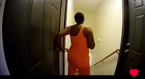 Drunk Ratchet Falls Down Stairs - hard!