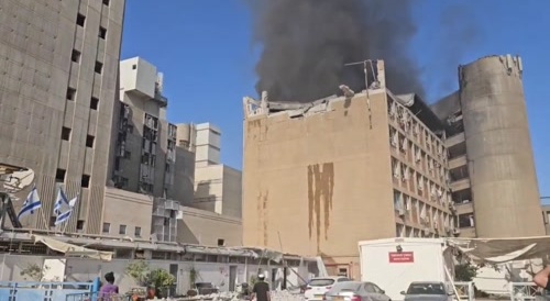 Soroka Medical Center footage