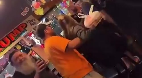 Black Man Refuses to Pay Bar Tab - Bikers Forced him to Pay