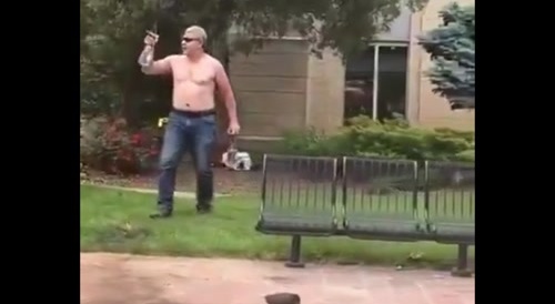 Colorado protest gets molotoved