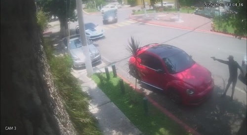 shot in broad daylight