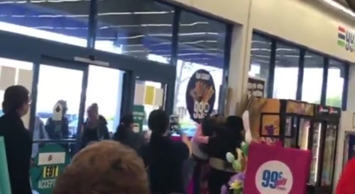 Ratchet Shoplifter Tries to Steal From Dollar Store