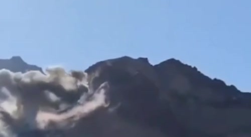 Intercepted Iranian Drone over Middle East