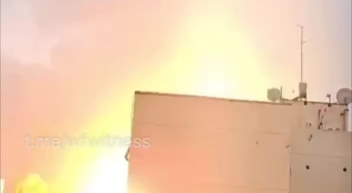 Beersheva, Israel hit by some sort of hypersonic