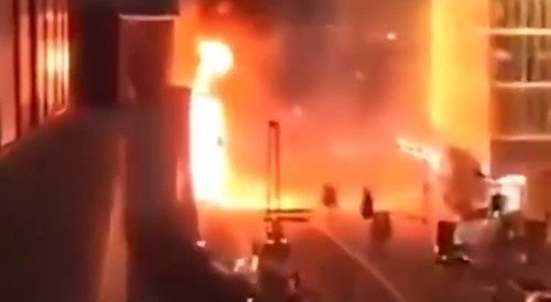 Israel getting hit hard and heavy..