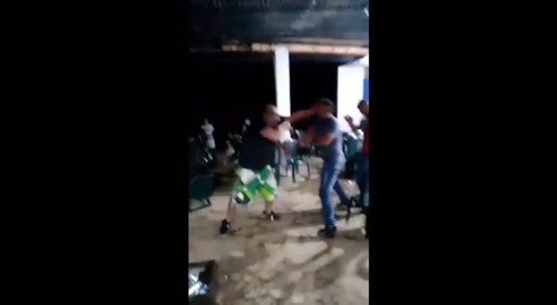 Man Gets His Arm Chopped Off In Fight