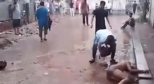 Rock-Size Record In Stoning
