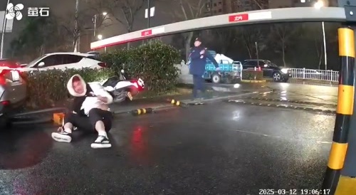 Someone gets ran over and walks it off.