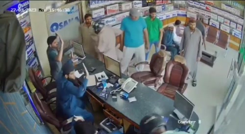 Attempted robbery.