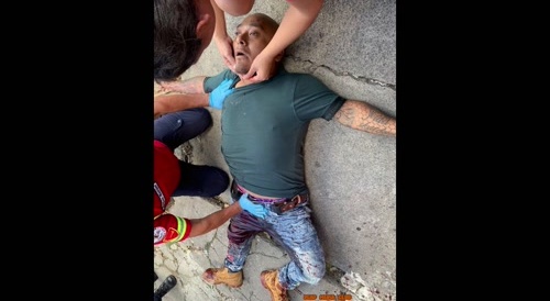 Unsuspecting Cop Gets Shot.