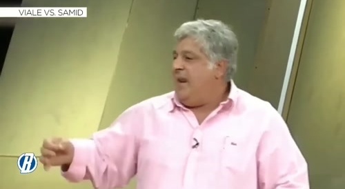 Fatman destroys TV host.
