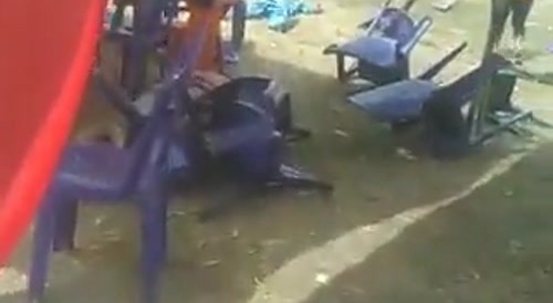 Nigerian army shoots everyone at a funeral