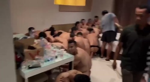 gay people having a sex party