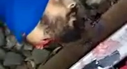 Punjabi lost his head on the tracks