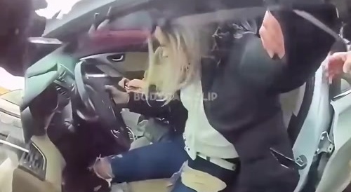 Starbucks Karen Demolishes Cars in Parking Lot
