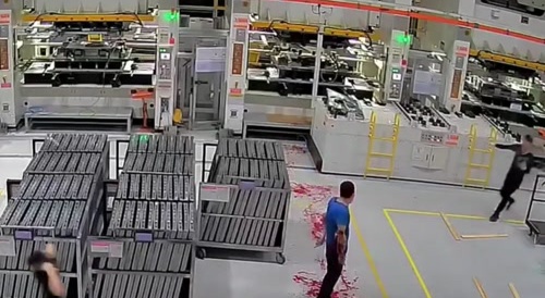 Workplace accident in Vietnam.